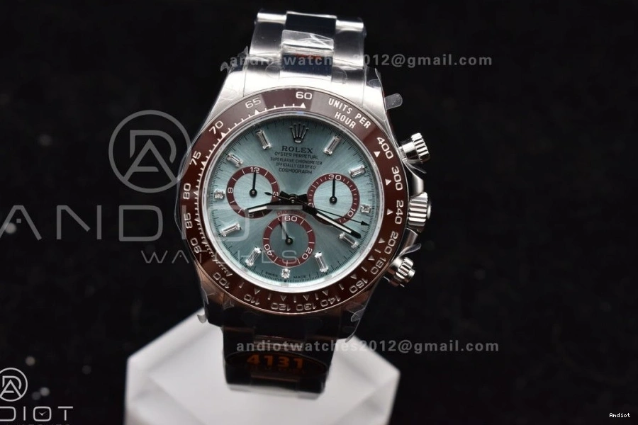 SH4131 Marker Dial Edition QF Braclet Best Blue Crystal 1:1 on Ice YG V5 126506 Daytona SS 0310